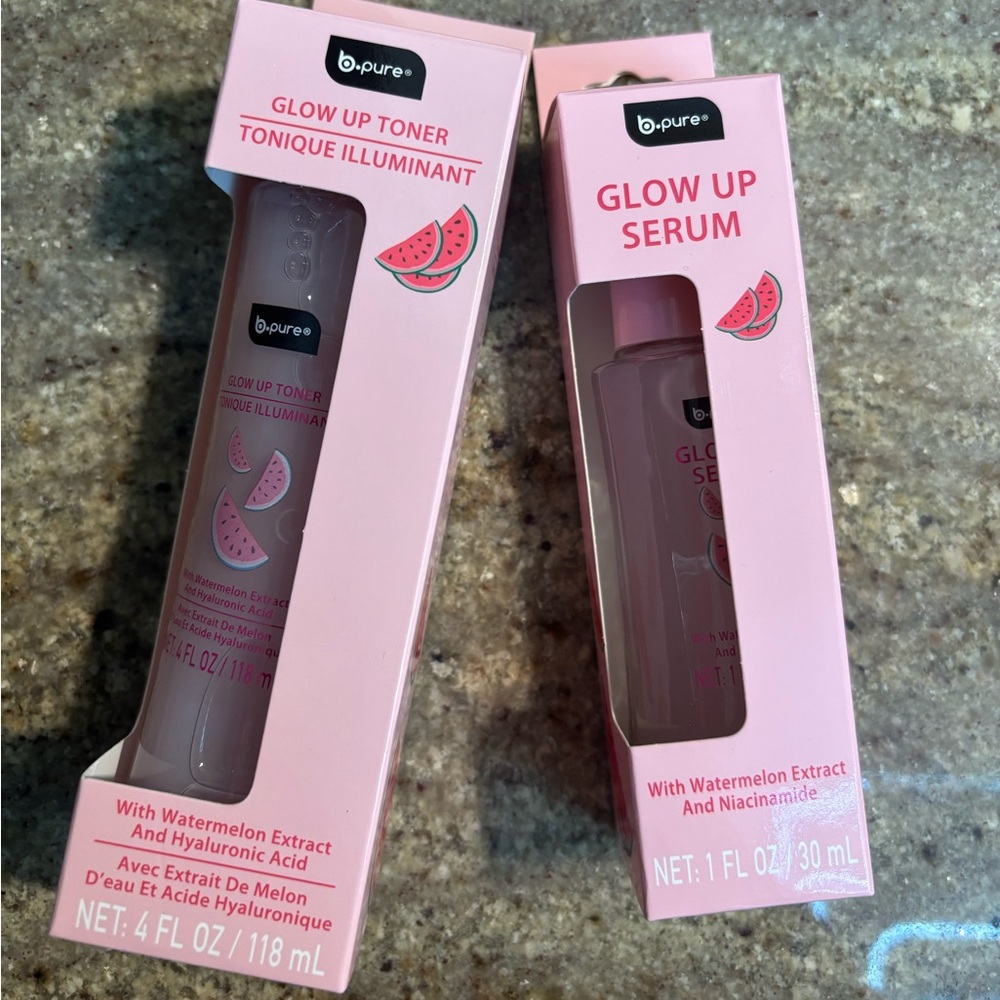 Glow Up Toner and Glow Up Serum